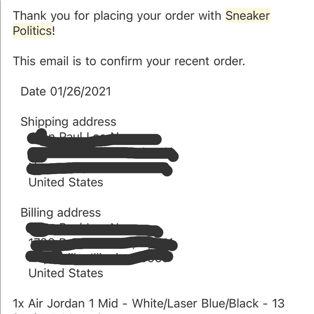 Nike Air Jordan 1 Mid Men’s White/Laser Blue-Black - Picture 10 of 12